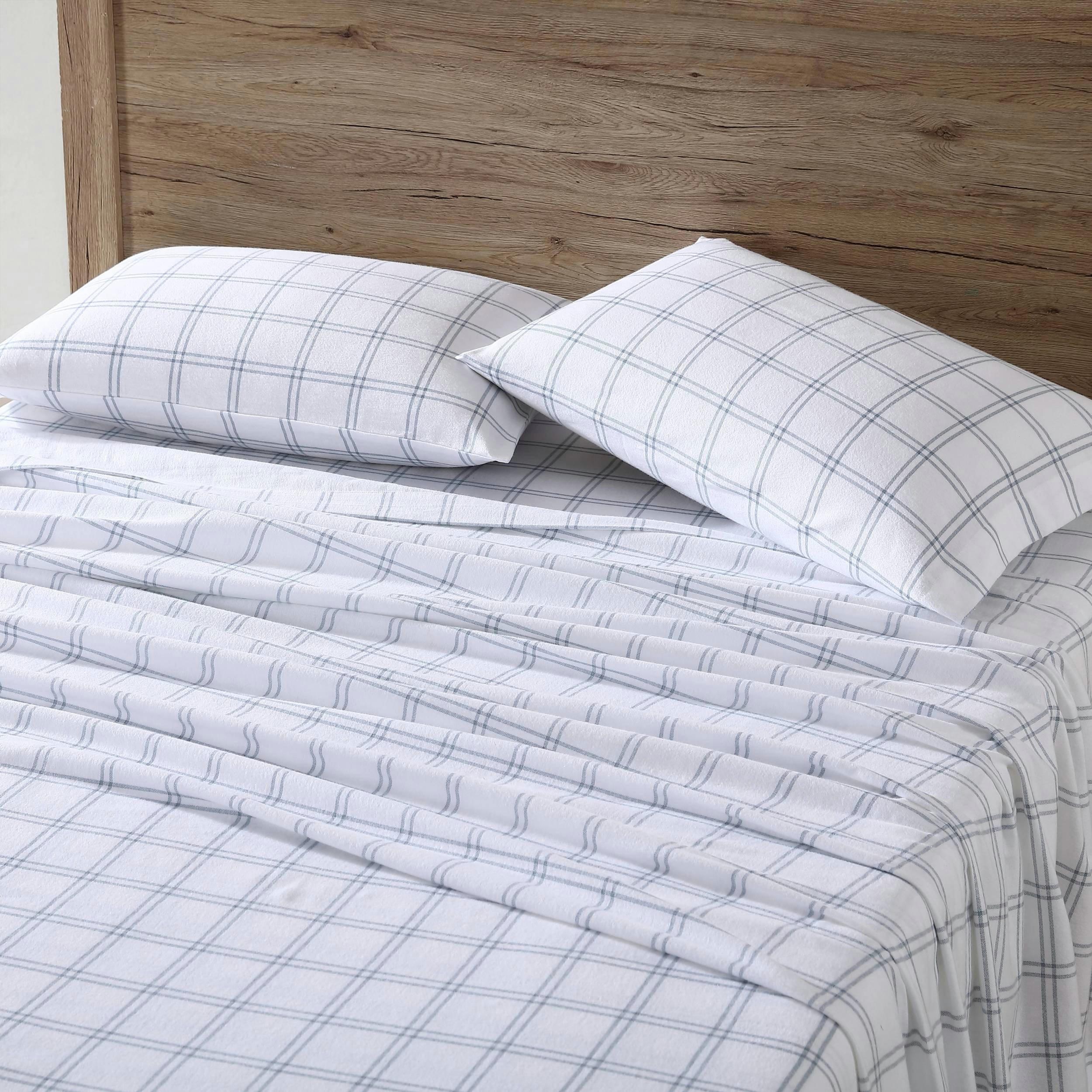 Eddie Bauer Westridge Plaid Cotton Flannel Sheet Set