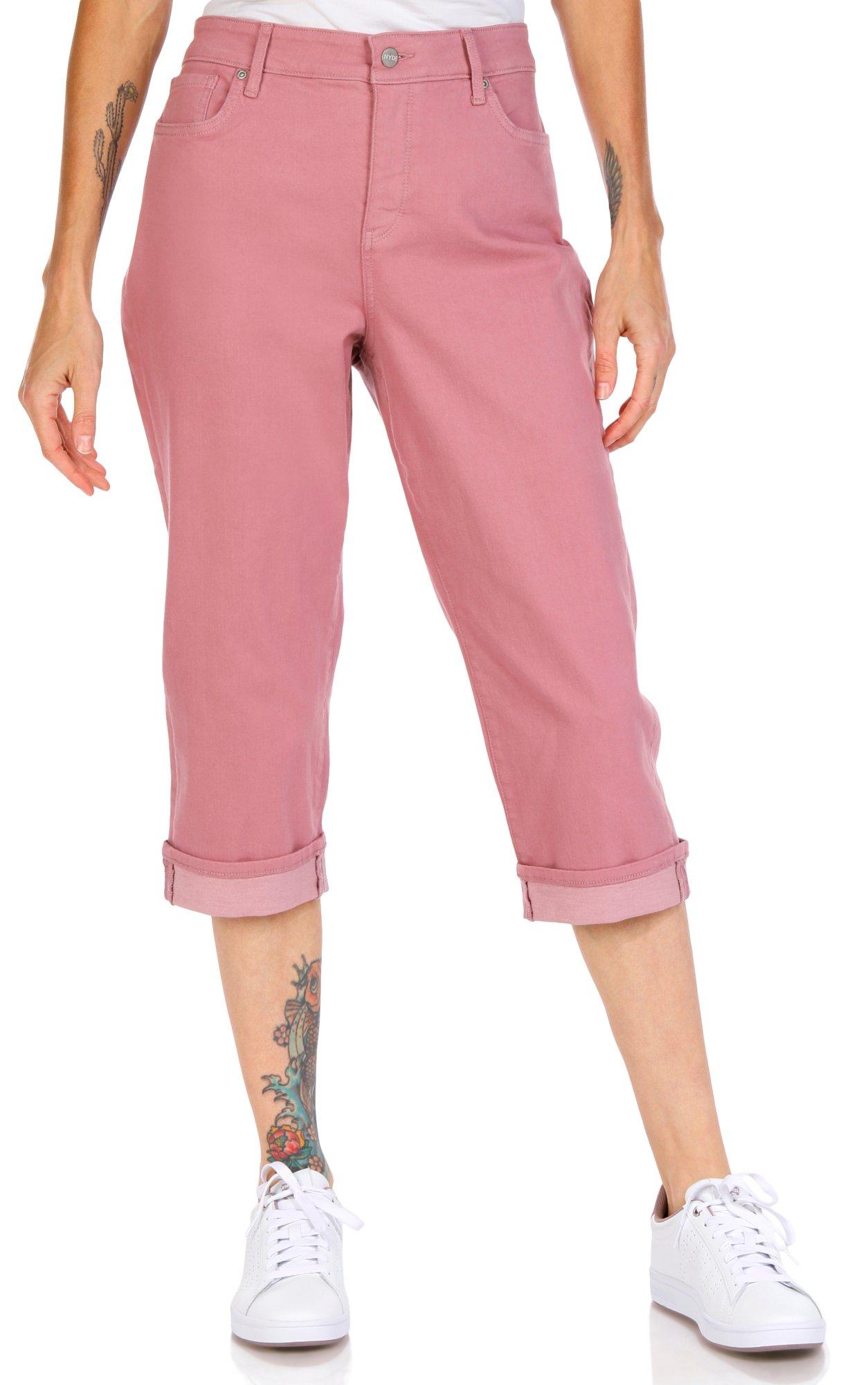 NYDJ Womens Marilyn Straight Crop Jeans