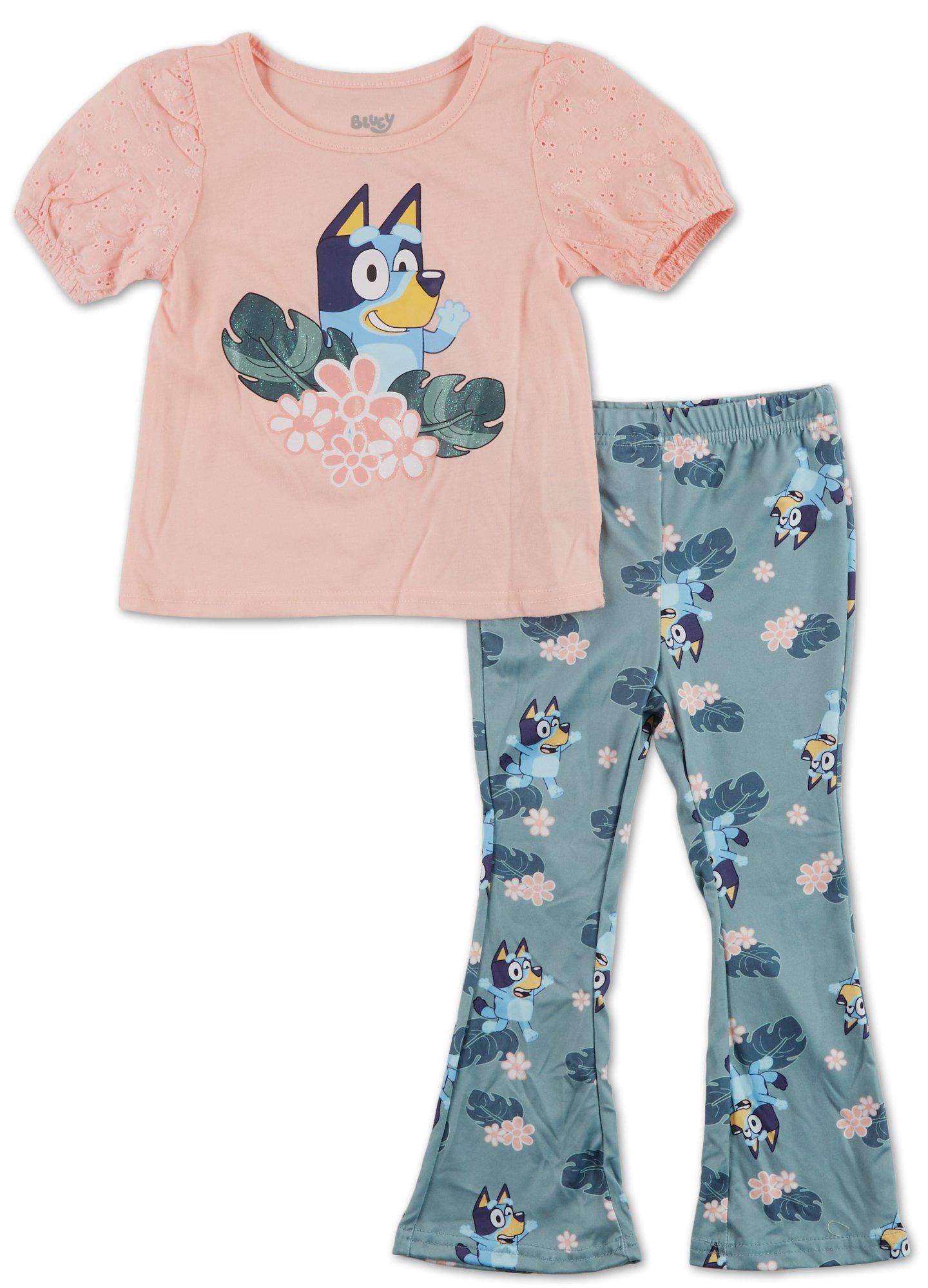 Toddler Girls 2 Pc Pants Set