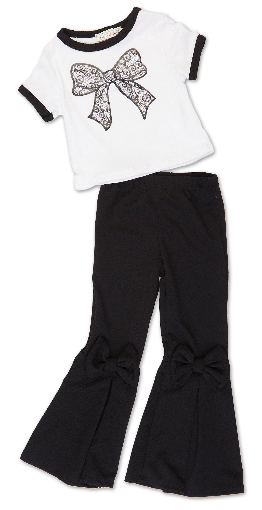 Little Girls 2 Pc Pants Set