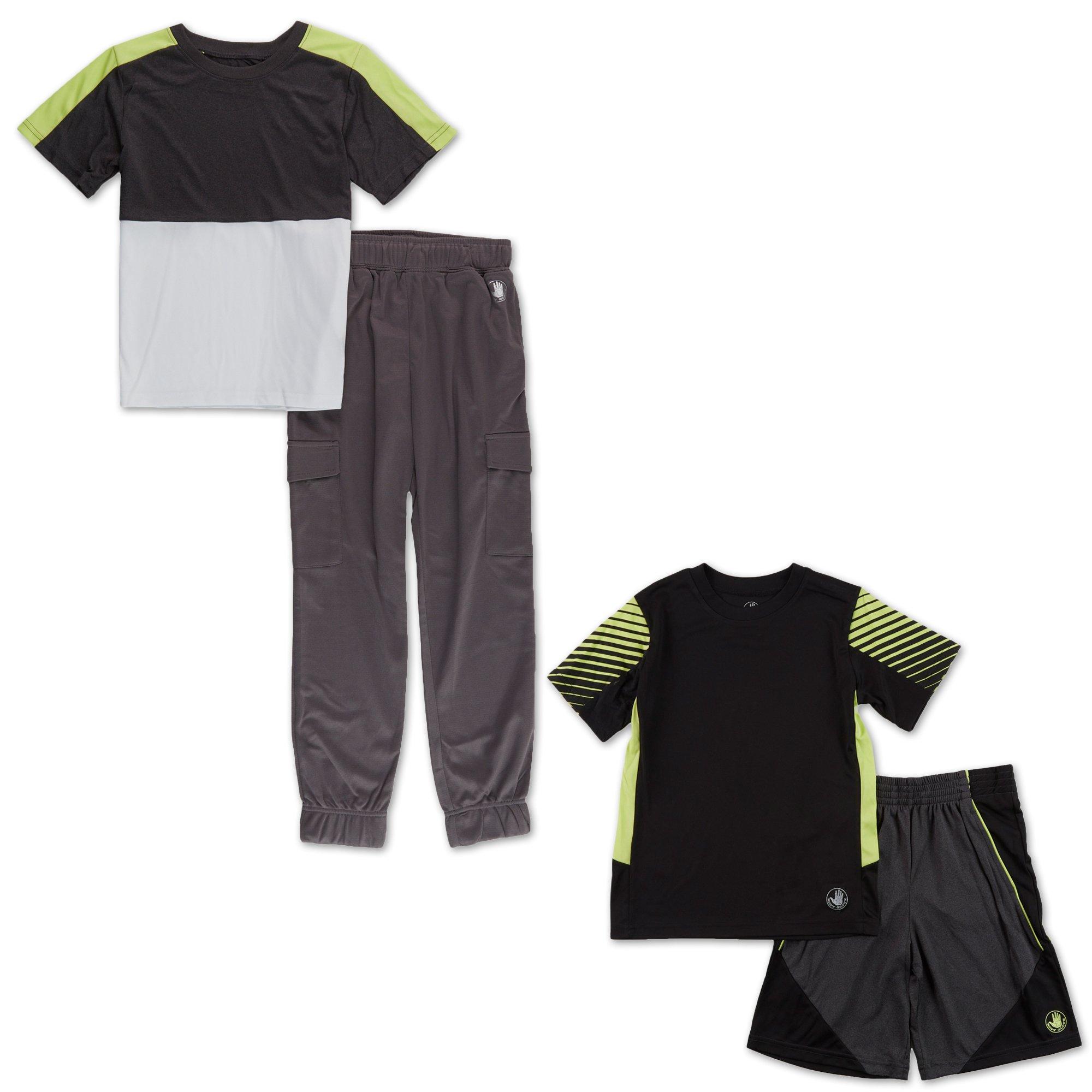 Boys Active 4 Pc Pants Set