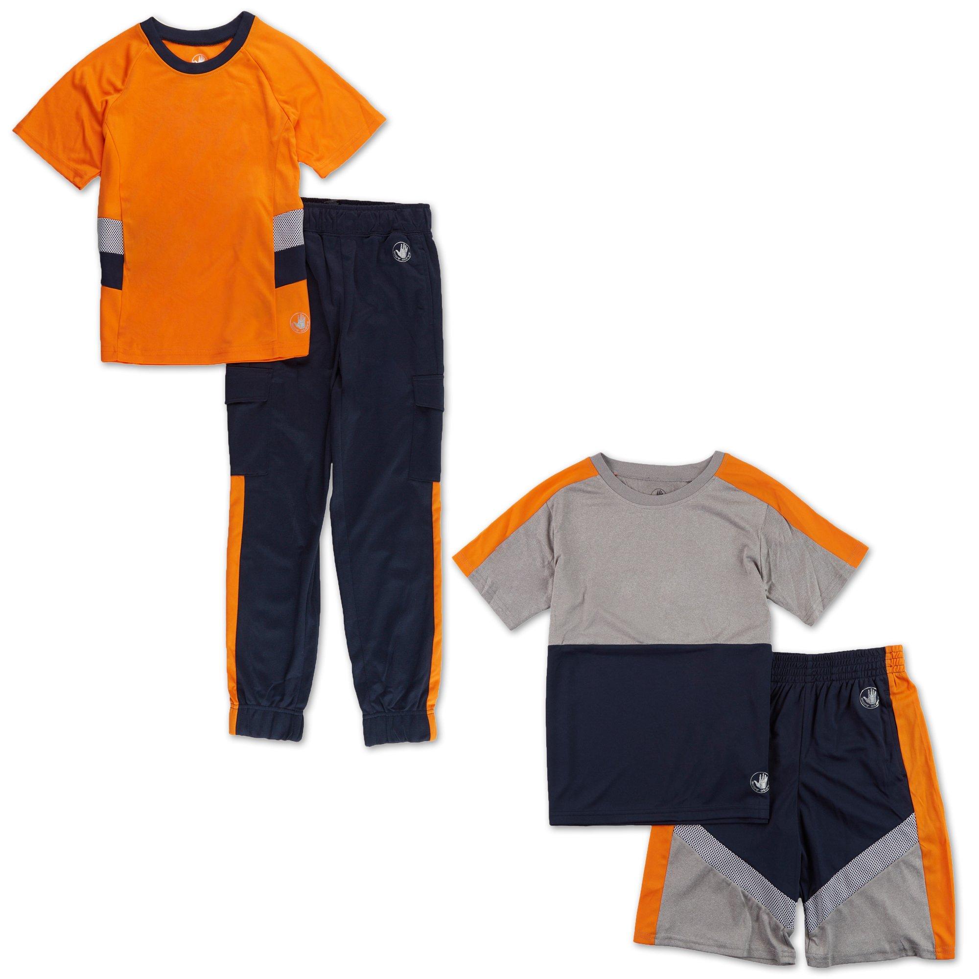 Boys Active 4 Pc Pants Set