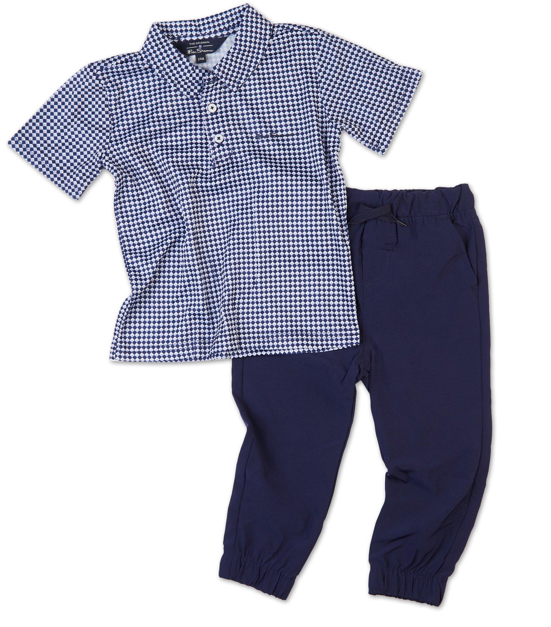 Baby Boys 2 Pc Pants Set