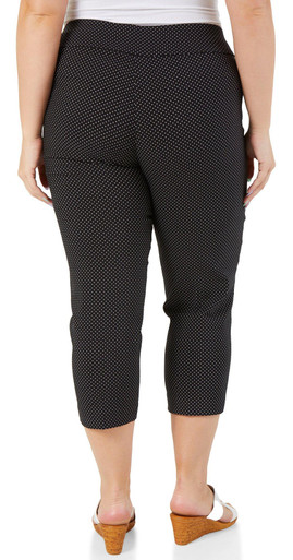 Women's Plus Printed Capris Bealls
