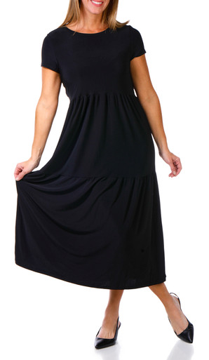women's black backless dress Lisa for Kith Women Nina Backless Mini Dress