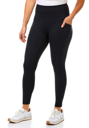 Leggings De Yoga Jessica Simpson - Taille XS - Noir Avec Détails Mesh - Court (cropped) - Occasion Très Bon état
