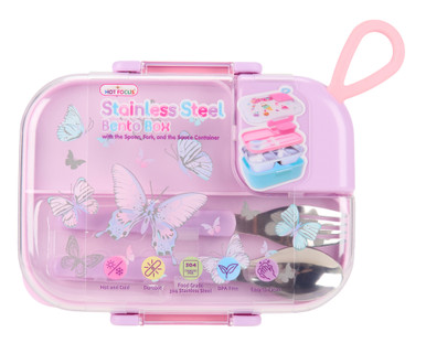 その他 BENTO Butterfly collection Buy HOT FOCUS, 2 Pc Butterfly Bento Box Set Online - Bealls