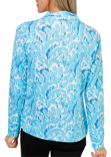 Buy Palm House, Women's Long Sleeve Quarter Zip Sport Top Online