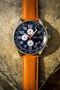 20 Series- Navy Blue Dial with Light Brown Strap