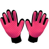 Grooming Glove for Dogs Comb Glove for Pet Cat Finger Cleaning Massage Glove for Animal Grooming Pet Dog Hair Deshedding Brush