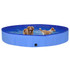 vidaXL Foldable Dog Swimming Pool PVC Animal Pet Supply Red/Blue Multi Sizes