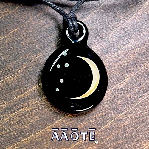 アクセサリー moon Crescent Moon Full Moon Pendant Necklace