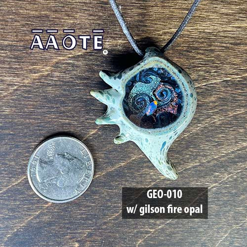 Geode TZ Glass Necklace