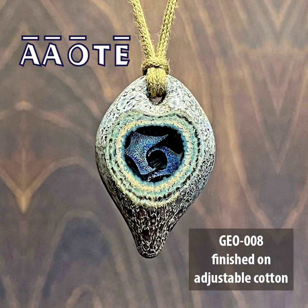 Geode TZ Glass Necklace