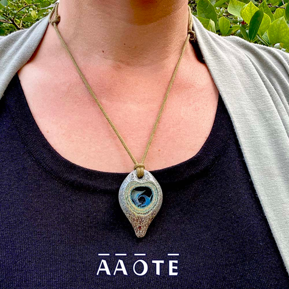 Geode TZ Glass Necklace