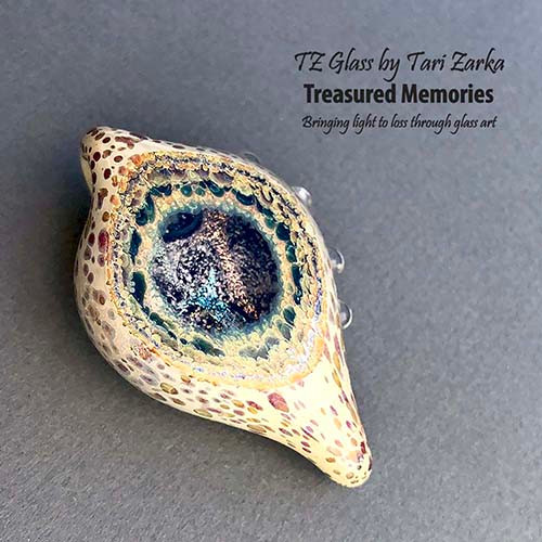 Treasured Memories Geode Necklace