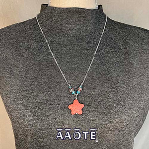 Our lava diffuser necklaces feature a focal pendant approximately 1" tall, give-or-take. If it has 'large' in title, focal is up to 1.25" tall. The lava focals are finished with beaded accents on chain for a gorgeous way to bring more aromatherapy to our day-to-day. Simply apply a few drops of your favorite essential oil to the lava focal and enjoy the aromatherapy all day long.
These are finished on a 24" plated brass chain unless it says 20" in the title, then the chain is 20". Our lava diffuser necklaces feature a focal pendant approximately 1" tall, give-or-take. If it has 'large' in title, focal is up to 1.25" tall. The lava focals are finished with beaded accents on chain for a gorgeous way to bring more aromatherapy to our day-to-day. Simply apply a few drops of your favorite essential oil to the lava focal and enjoy the aromatherapy all day long.
These are finished on a 24" plated brass chain unless it says 20" in the title, then the chain is 20".