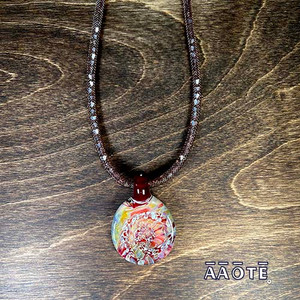 Ready To Ship TZ Glass Statement Necklaces