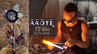 Intuition, Hosiery, and Glass. A bit of background on AAOTE's Founder, CEO and CCO, Tari Zarka, also a Professional Flameworker, and Love-lifter