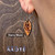 These earrings are lightweight, simply natural beauty. They’re also functional by applying a few drops of essential oil to the engraved wood focal to enjoy aromatherapy all day long.

The wood focals are made in our shop in Pennsylvania, USA, and are sourced from sustainably grown American hardwood. The engraved image derives from AAOTE's Tari Zarka's artwork. Variations in the wood's grain and color are natural distinctions making each piece unique.