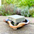 An awesome and functional gift made with nubbies to allow your lovely soaps to drip dry. The four edges of the dish are spouted for easy pour-off of excess liquid. These are particularly gorgeous due to the microscopic fractures in the glass portion. These are the result of an intricate process, and is produced by a woman-led team in the U.S.A. Each piece is carefully annealed, and that stellar appearance has a smooth finish. These are sold by color selection and there is variation within each collection. Please expect and appreciate the uniqueness of each individual, beautiful piece. An awesome and functional gift made with nubbies to allow your lovely soaps to drip dry. The four edges of the dish are spouted for easy pour-off of excess liquid. These are particularly gorgeous due to the microscopic fractures in the glass portion. These are the result of an intricate process, and is produced by a woman-led team in the U.S.A. Each piece is carefully annealed, and that stellar appearance has a smooth finish. These are sold by color selection and there is variation within each collection. Please expect and appreciate the uniqueness of each individual, beautiful piece.