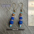 Our Lava Diffuser Beaded Earrings are a fun and colorful way to bring more aromatherapy into our day-to-day. These are lightweight, boho, and functional.

The beaded portion is just around 1.25" long, plus the nickel and lead-free, plated brass earwire. If there is an 'AB' at the end of the design name, it has Antique Brass earwires. Otherwise the earwires are an Antique Silver finish.