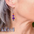Our Lava Diffuser Beaded Earrings are a fun and colorful way to bring more aromatherapy into our day-to-day. These are lightweight, boho, and functional.

The beaded portion is just around 1.25" long, plus the nickel and lead-free, plated brass earwire. If there is an 'AB' at the end of the design name, it has Antique Brass earwires. Otherwise the earwires are an Antique Silver finish.