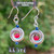 Full Circle Earrings in Embers color option