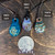 RTS TZ Glass Tiny Fidget Widget Pendant Necklaces