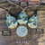 RTS TZ Glass Beaches Pendant Necklaces