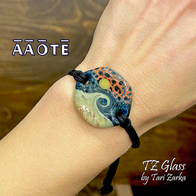 TZ Glass Art Beaches Bracelets are unisex, for the men, for the ladies, are metal-free, handmade awesomeness created to keep close healing water vibes all year round. Made in Bucks County, Pennsylvania at AAOTE and sold through retailers nationwide.