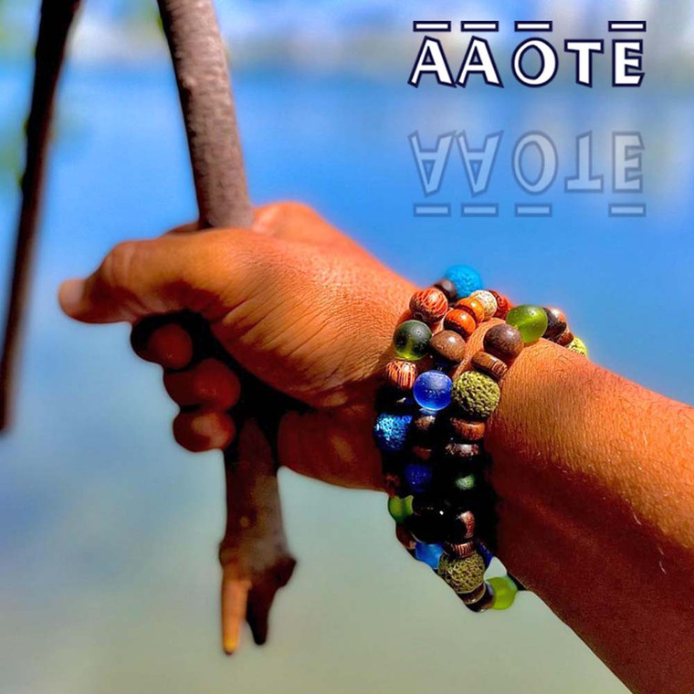 Our unisex lava diffuser beaded stretch bracelets are made for the guys with their larger size, metal-free beading combination of lava, wood, and glass beads, and they look awesome on the ladies, too!