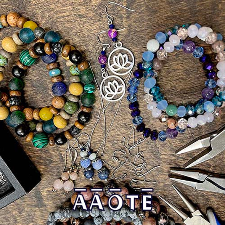 One on One Beginner Jewelry Making with Tari Zarka, founder of AAOTE and maker of TZ Glass.