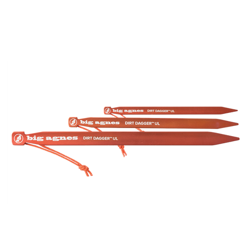Dirt Dagger™ UL Tent Stakes: Pack of 30