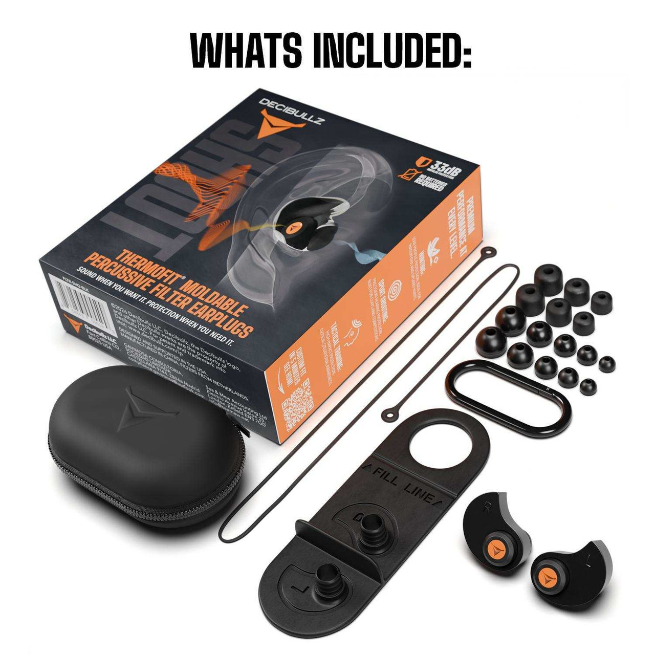Decibullz Custom Molded Percussive Filters