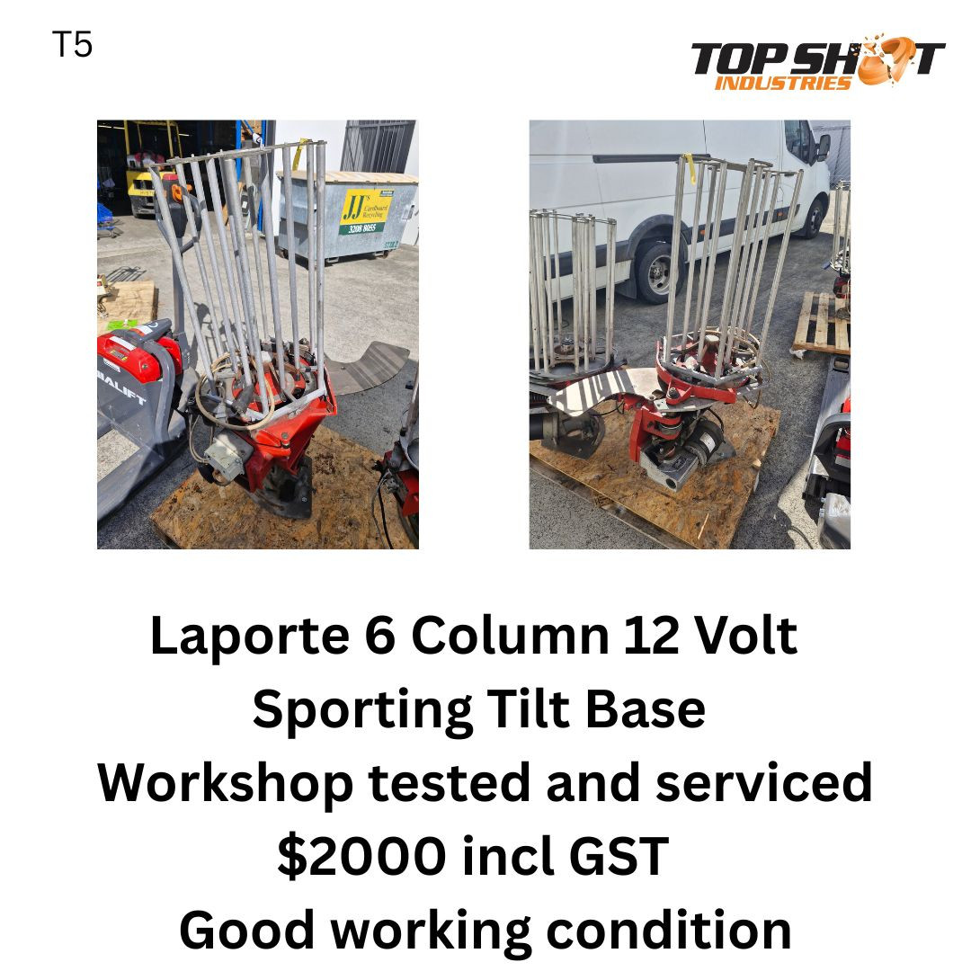 Laporte 12v 6 Column with tilt base