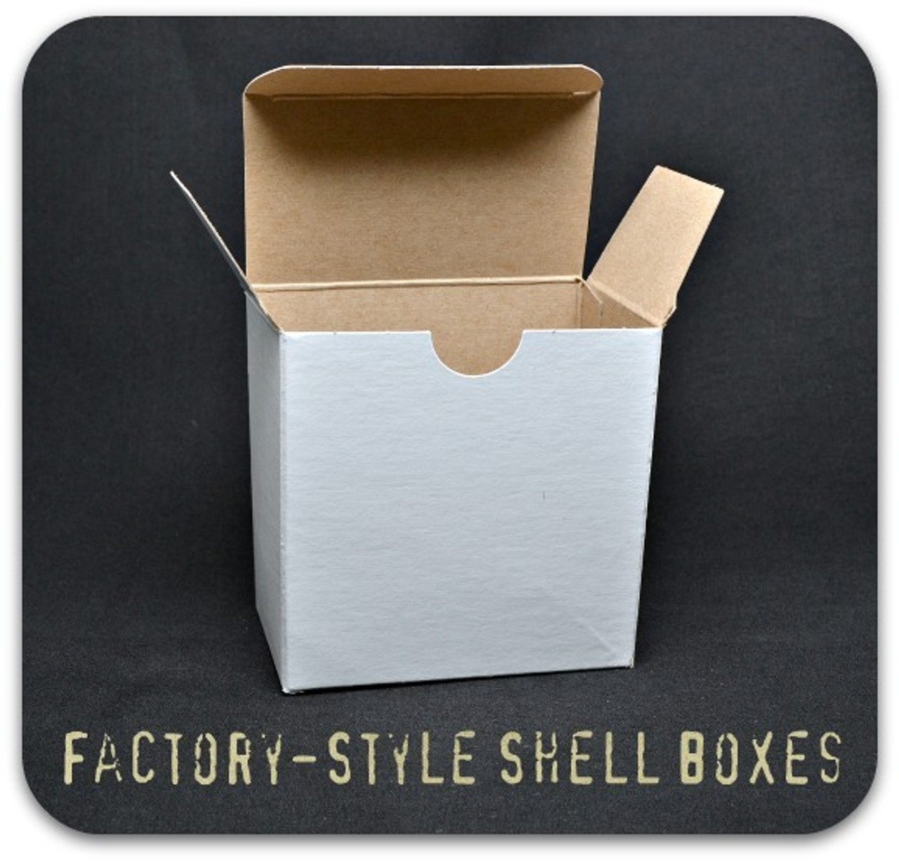 25 Round Factory Shell Box - QTY 10 20 Gauge