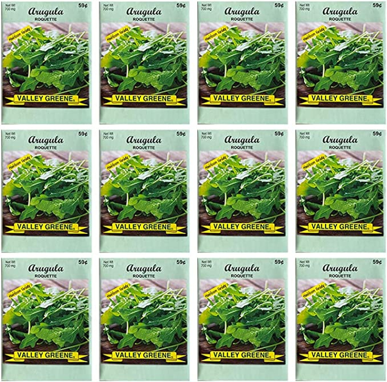 Set of 43 Assorted Vegetable & Herb Seeds - 43 Varieties - Create A Deluxe Garden All Seeds Are Heirloom - 100% Non-GMO by Black Duck Brand