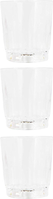 Crystal Clear Party L.E.D Light Up Shot Glasses