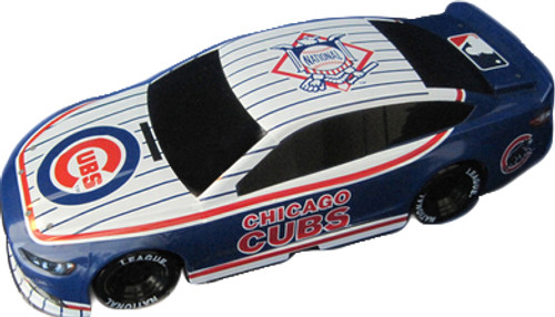 Chicago Cubs 1:18 Scale Toy car - Features Real Moving Wheels - Stock Car