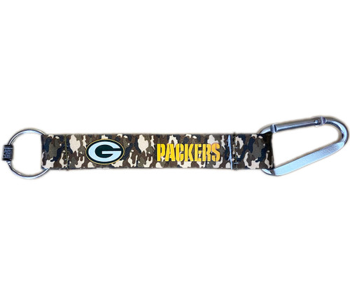 NFL Green Bay Packers Lanyard Keychain - Camouflage - One Size