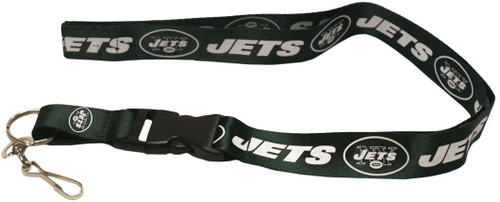 NFL Team New York Jets Breakaway Lanyard with Key Ring