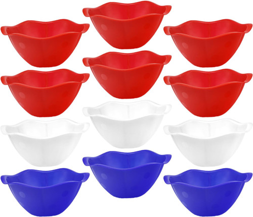 Black Duck Brand Set of Assorted 6 Quart (192 floz) Bowls - Easy Popcorn Buckets - Great for Keeping Drinks on Ice, Chips, Candy, and More!