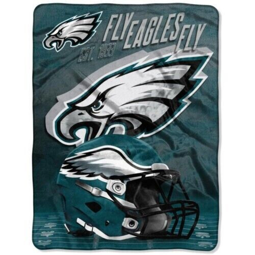 NFL Philadelphia Eagles Silk Touch Plush Super Soft Blanket X-Large 60"x80"