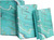 Teal ALEF Elegant Decorative Themed Nesting Gift Boxes -3 Boxes- Nesting Boxes Beautifully Themed and Decorated!