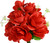 Rose Bouquets - Set of Cemetery Vases with Artificial Rose Flowers - Memorial Flowers