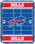 NFL Team Buffalo Bills Unisex-Adult Woven Jacquard Tapestry Throw Blanket