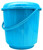 Set of Assorted Multipurpose Buckets with Lids – Holds up to 2.9 Gallons – Great for Arts and Crafts, Trips to The Beach, Cleaning and Much More!