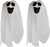 Set of  Flying Ghost Hanging Lights! 18 inch Long Hanging Decoration! Each Ghost is Battery Powered!