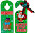 Set of Fun Holiday Door Hangers - Each Color Has Two Different Designs!